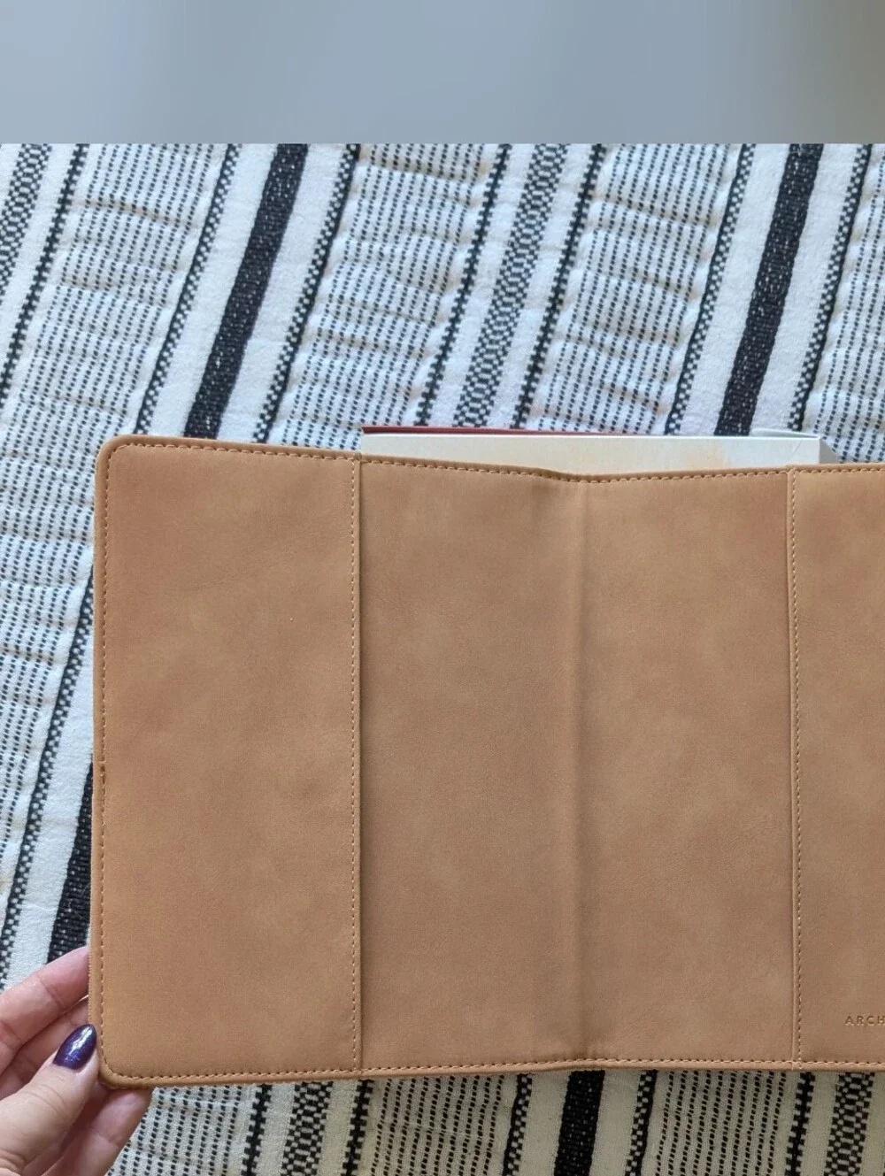 Archer & Olive Layered Lands A5 Notebook Cover, Corduroy